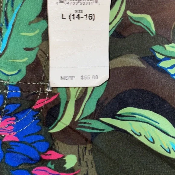 Polo Ralph Lauren (NWT) tropical swimming trunks for boys. Size L(14-16). - Picture 3 of 3